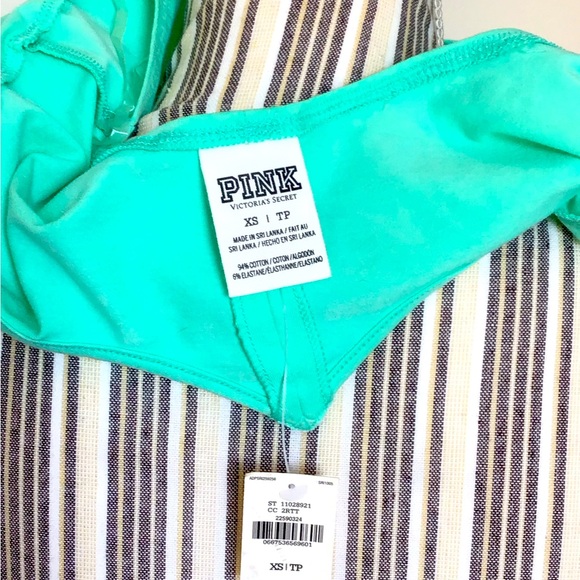 PINK heart cutout top - brand new crop complete with dog stitching - Picture 4 of 9